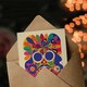 image 3 of Uncle Colourful Trippy Hippy Psychedelic Retro Hippie Birthday Card