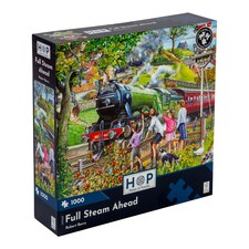 Full Steam Ahead 1000 Piece Jigsaw Puzzle
