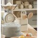 image 2 of KitchenCraft Utensil Pot Cream Metal