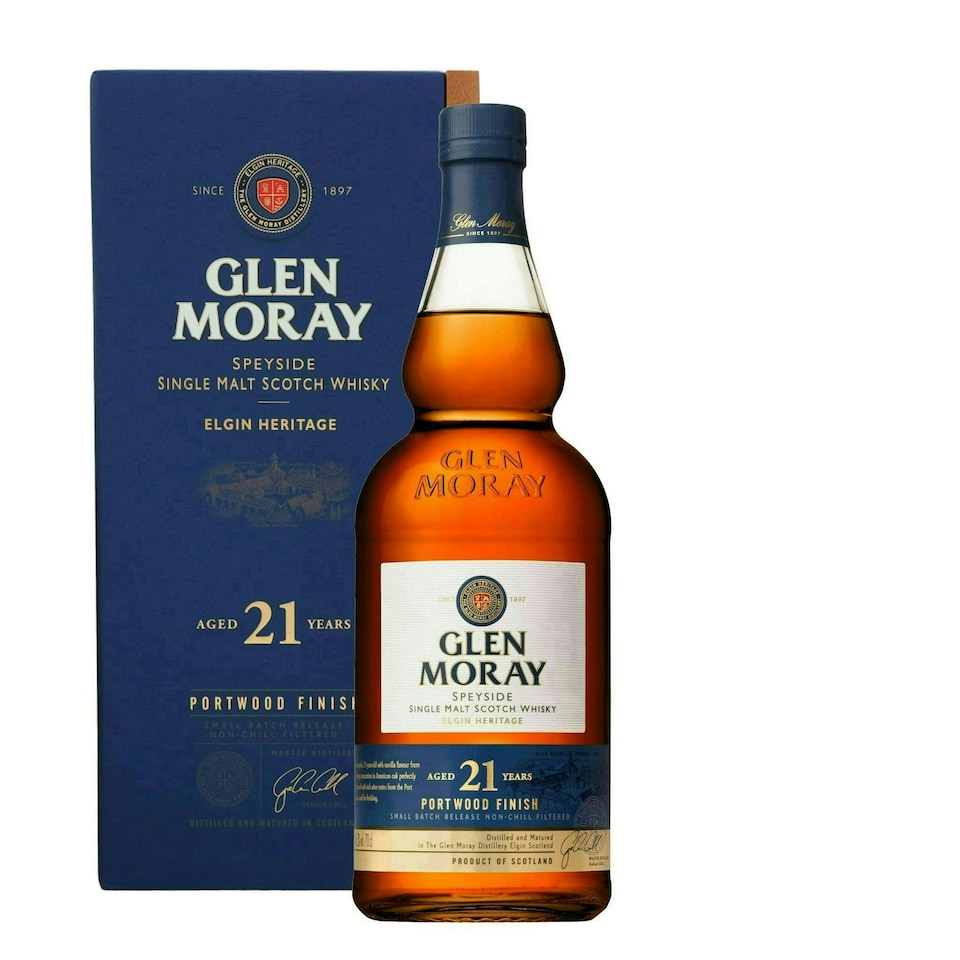 image 1 of Glen Moray 21 Years Portwood Finish Whisky