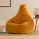 image 1 of Dalton Medium Beanbag Corduroy Yellow | Yellow | Ochre Yellow | 1