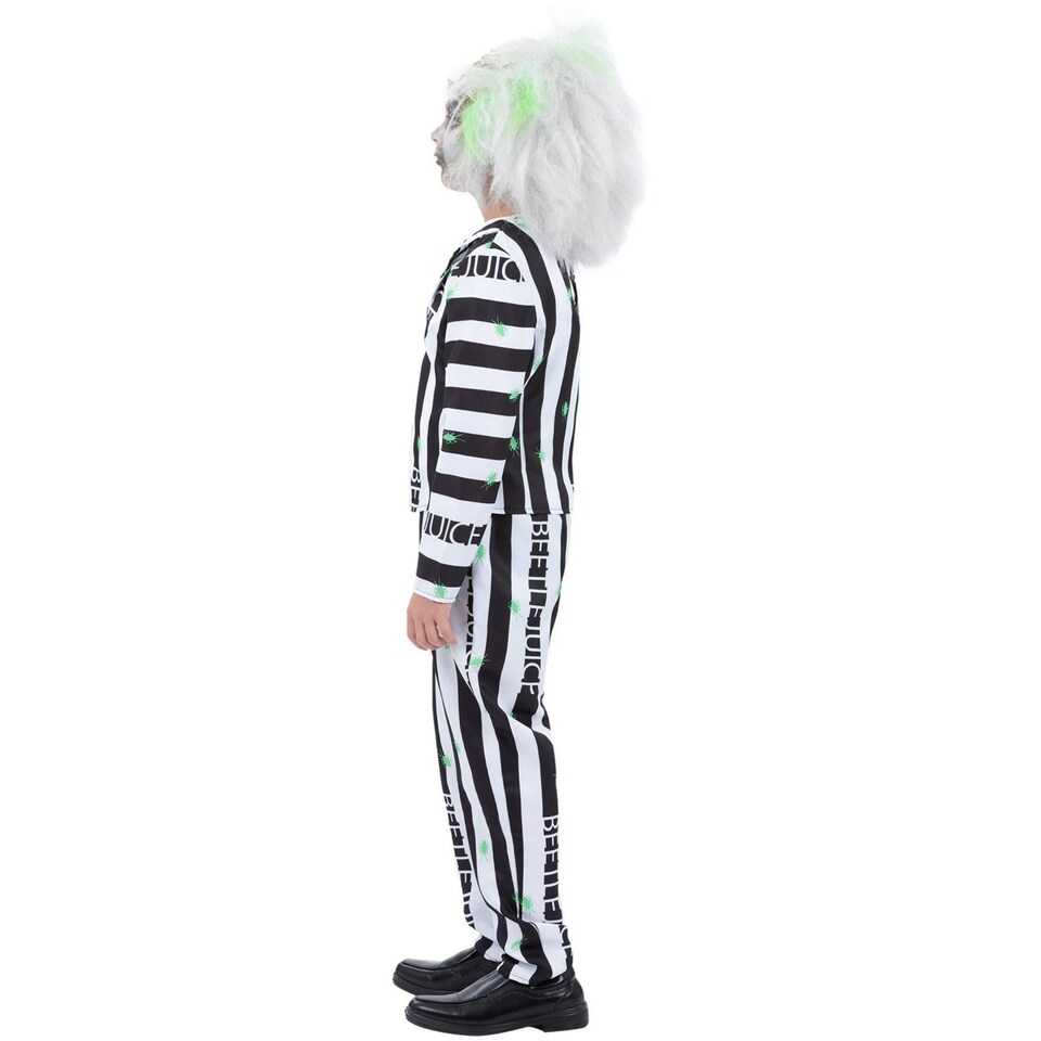 image 1 of Beetlejuice Boys Character Costume Set | Black | Black/White | 3-4 years | 1