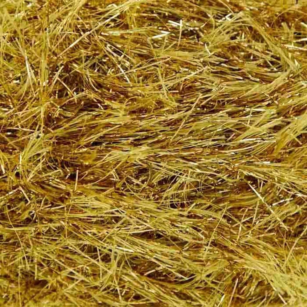 King Cole Gold Tinsel Chunky Yarn (Value Pack 12 x 50g Balls) For Crochet, Knitting - 70m per ball