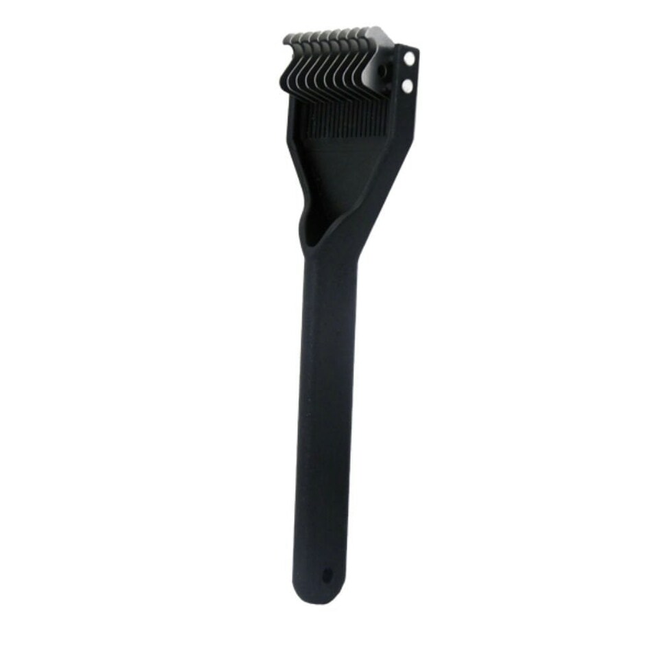 image 1 of Smart Tails Standard Thinning Rake - Grey - Medium