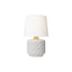 image 9 of Mara White Ceramic Table Lamp