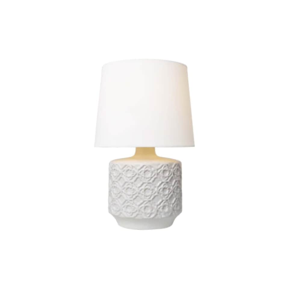 image 1 of Mara White Ceramic Table Lamp