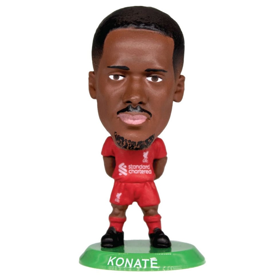 Liverpool FC Ibrahima Konaté 2026 SoccerStarz Collectable Figurine | Red | Red/Green | One Size | 1