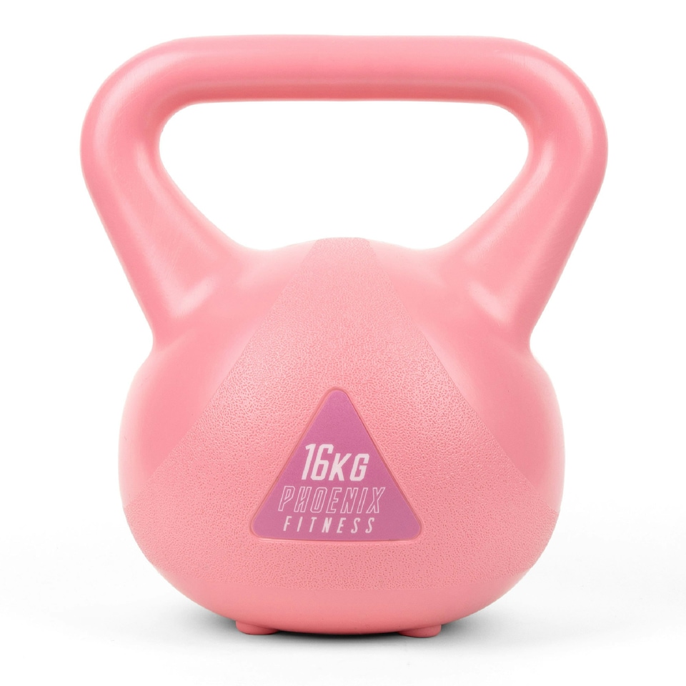 image 1 of Phoenix Fitness Pink Kettlebell 16KG