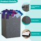image 3 of 57L Collapsible Laundry Basket with Lid Portable Clothes Hamper