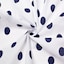White & Navy Blue
