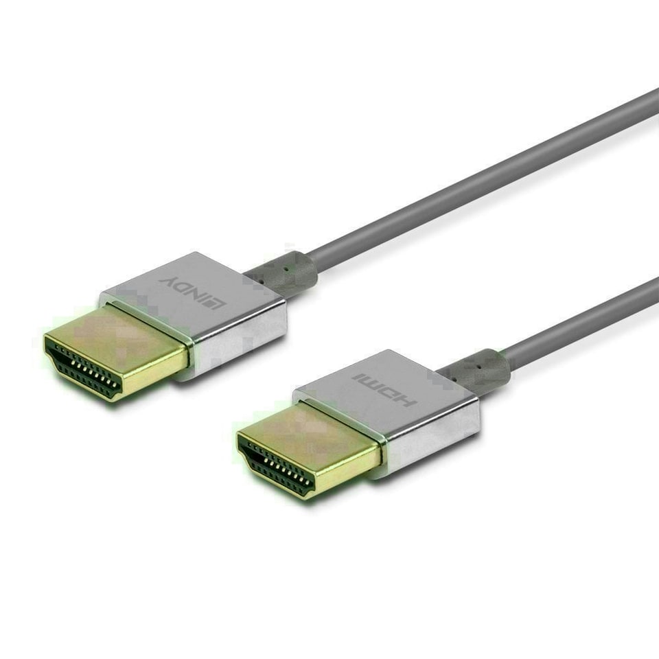 image 1 of Ultra High Speed HDMI Slim Cable 0.5m