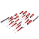 image 7 of Dekton 58pc Magnetic Torx Pozi Hex Slotted Phillips Screwdriver Bit Set Storage