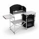 image 4 of Portable Folding Outdoor Aluminium Camping Travel Kitchen Work Top | Black