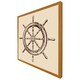 image 4 of Ship wheel (Picutre Frame) Black | L