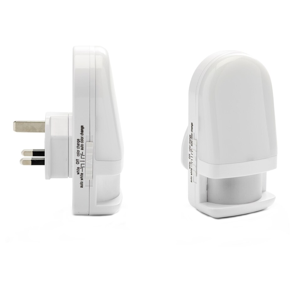 image 1 of Auraglow Plug In Colour Changing LED Night Light - Daylight sensor