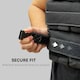 image 4 of 15KG Adjustable Weighted Vest with 15 Metal Weights, Running Weight Vest | Black | Black
