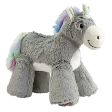 House Of Paws Big Paws Unicorn Plush Dog Toy - Grey - One Size