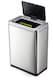 image 2 of Durable DUO Motion Sensor Bin | Smart Automatic Steel Kitchen Waste Bin | 2x20L | Silver