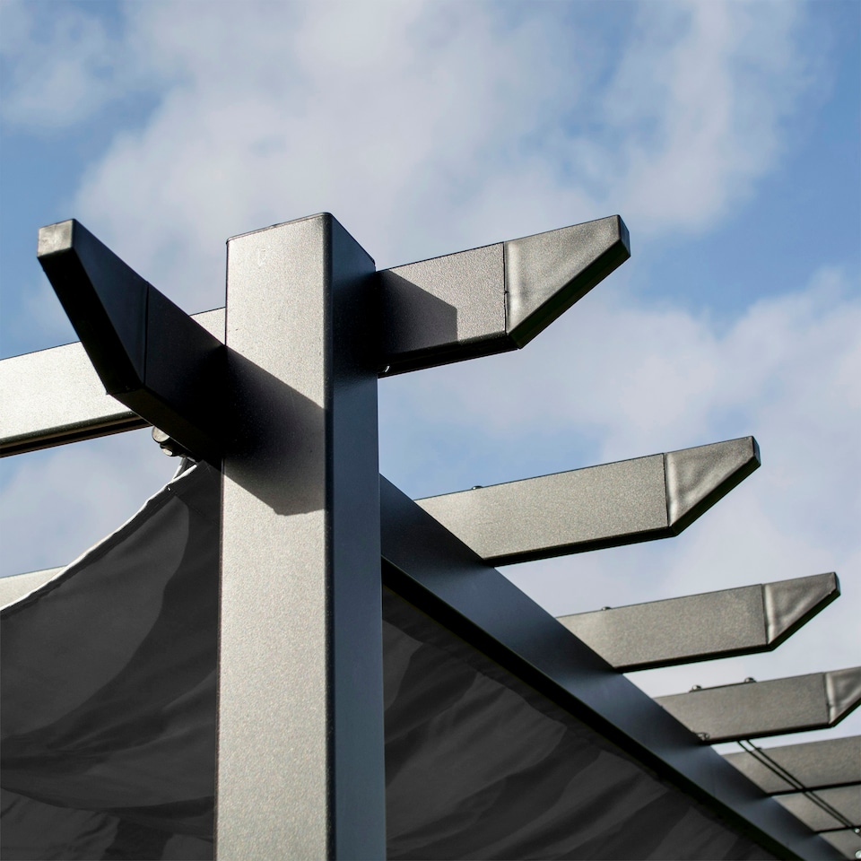 image 1 of Rowlinson Latina 3x3m Canopy Grey | Grey | 1