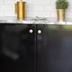 image 3 of Sticky Back Plastic Glossy Black Plain Kitchen Self-adhesive Vinyl Wrap for Cupboards, Doors and Furniture 90cm x 15m (3 rolls) - d-c-fix