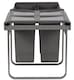 image 4 of Austen & Co. 68L Built-In Hinged Cupboard Kitchen Bin - 3 Compartments