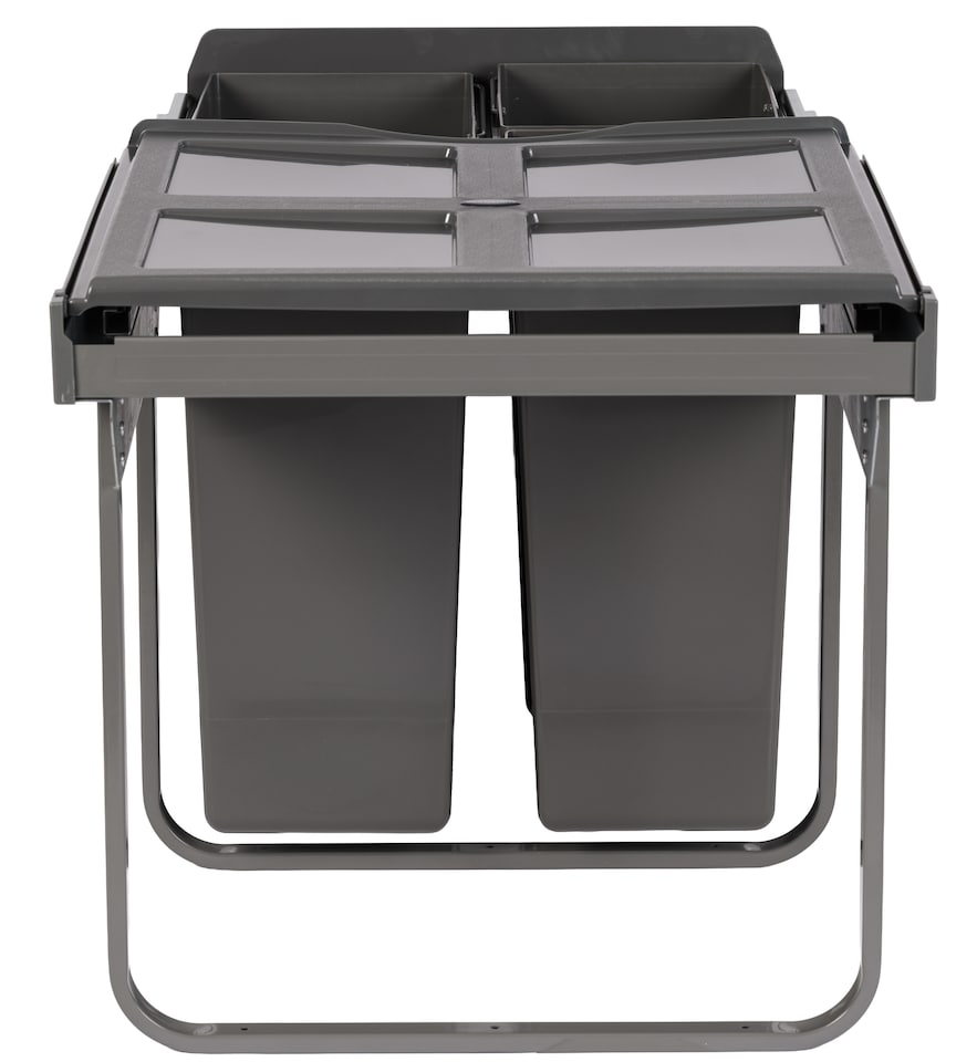 image 1 of Austen & Co. 68L Built-In Hinged Cupboard Kitchen Bin - 3 Compartments