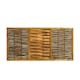 image 1 of Primrose Willow Premium Framed Fence Panel Bunched Hurdle Woven 1.82m x 0.90m