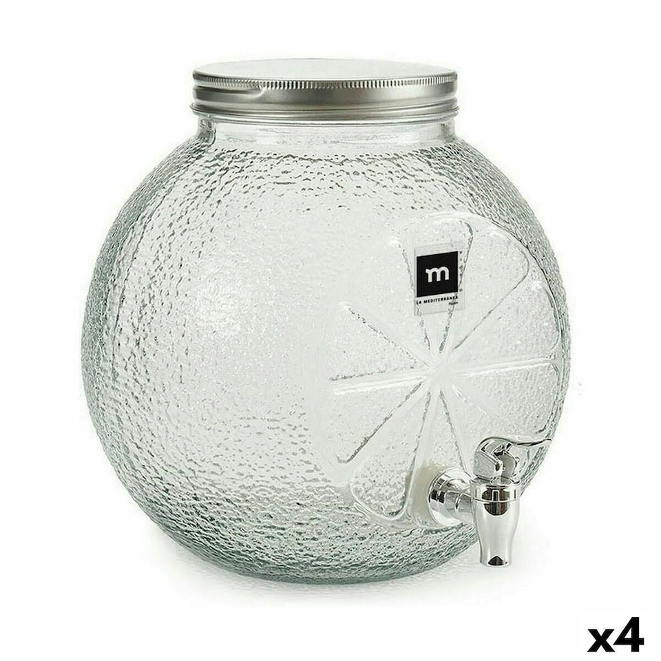 image 1 of Drinks dispenser La Mediterránea Tap Glass 5 L (4 Units) N/A