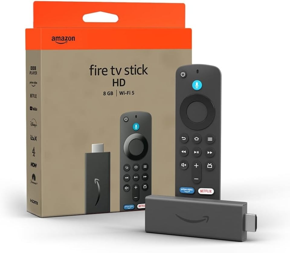 image 1 of Amazon Fire TV Stick HD 2024 with Alexa Voice Remote