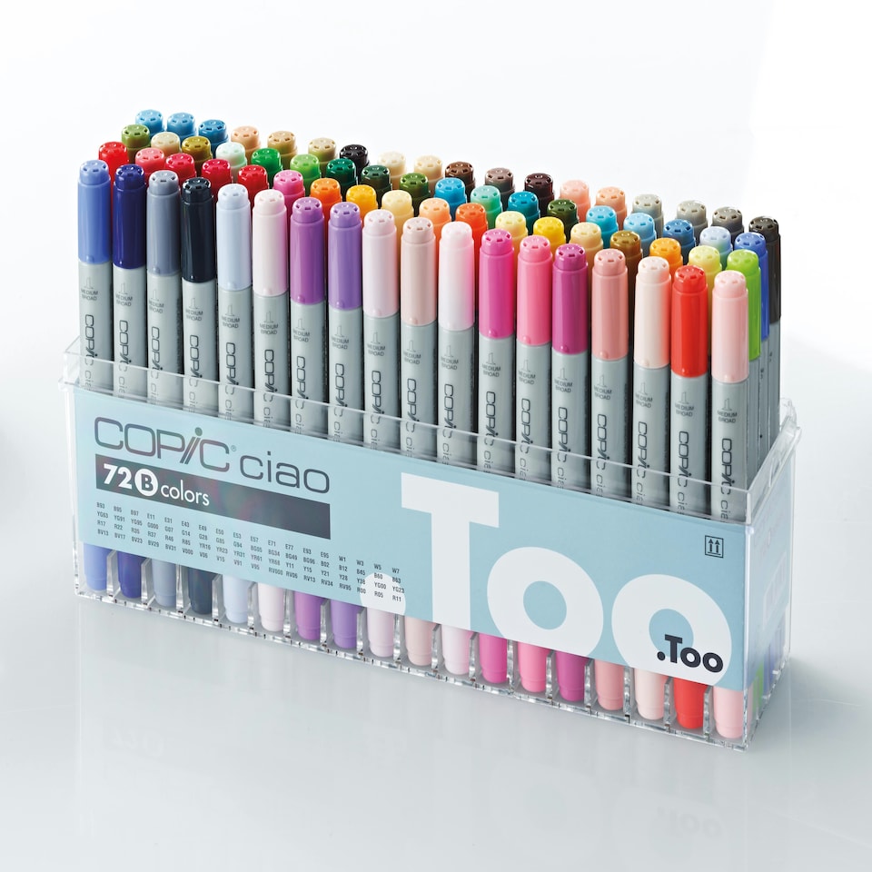 image 1 of Copic CIAO Marker  Marker Pen, Multicoloured, Set B