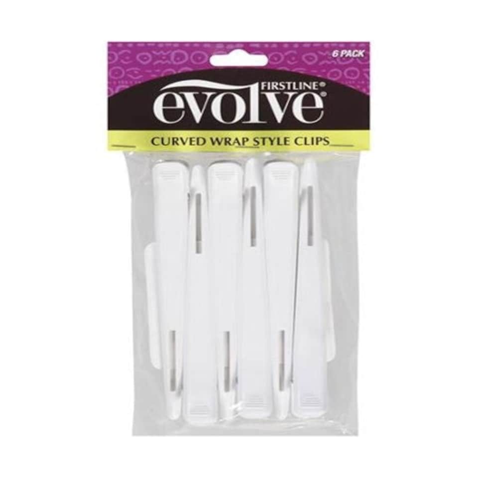FirstLine Manufacturing Evolve Curved Wrap Style Clips 6pcs