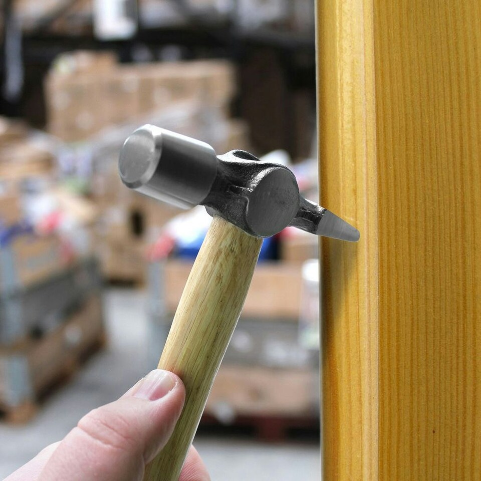 image 1 of Dekton Cross Pein Hammer 20mm With Wooden Handle Lightweight Steel Head