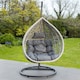 image 3 of Oakley Swing Chair - Dark Grey