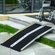 image 2 of HOMCOM Wheelchair Ramp, 152L 73Wcm, 272KG Capacity, Folding Aluminium Threshold Ramp with Non-Skid Surface, Transition Plates Above and Below for Home, Steps, Stairs, Curbs, Doorways