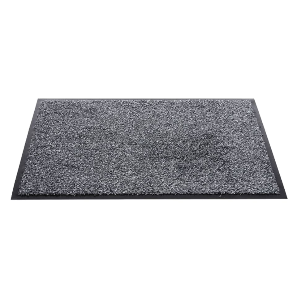 Sentry Barrington Cotton Washable Mat 24 x 36'' Grey - One Colour - One Size