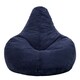 image 4 of icon Dalton Medium Beanbag Corduroy Navy Blue Blue | Blue