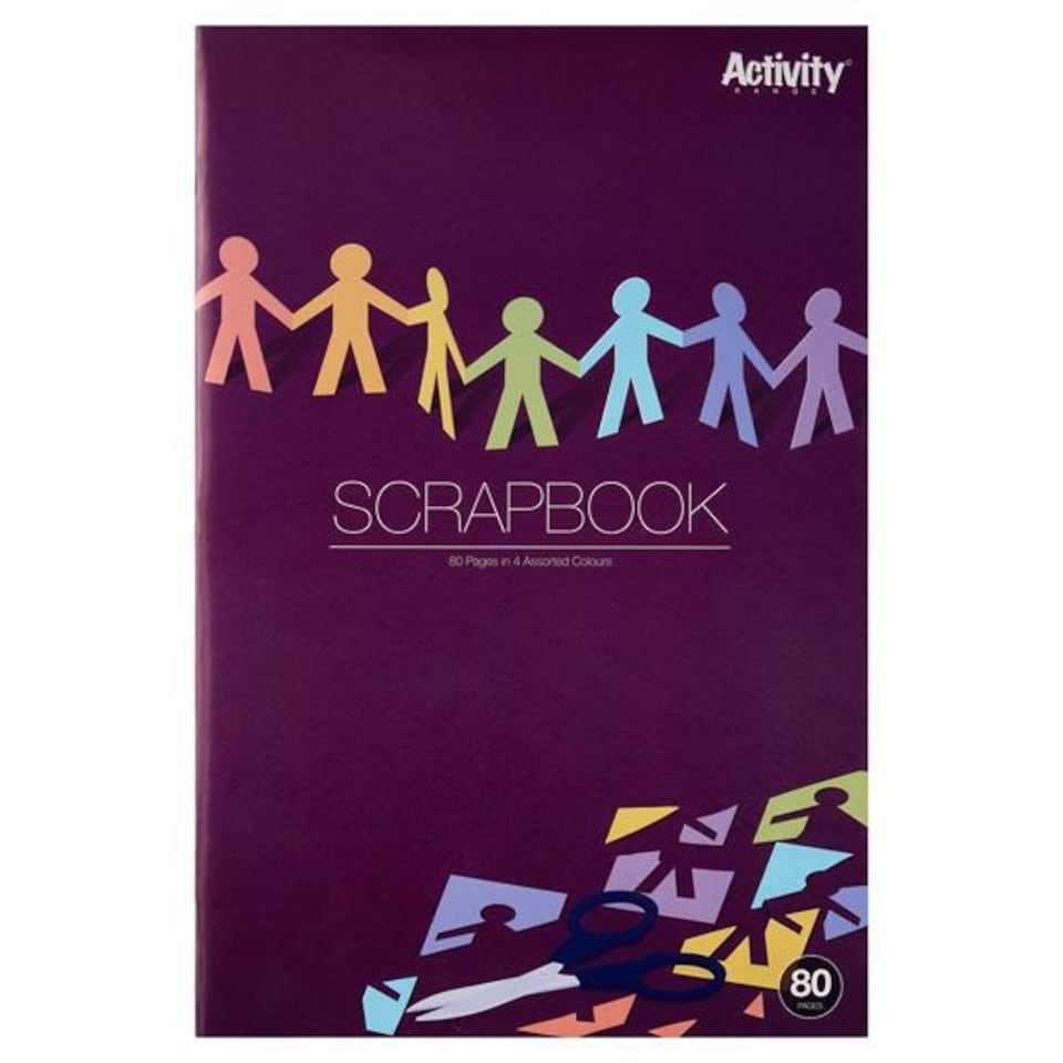 image 1 of 80 Pages 360x240mm Scrapbook by Premier Activity