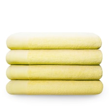 Chatsworth Pure Cotton Bath Super Sheets Super Soft and Absorbant Yellow | Extra large bath sheet