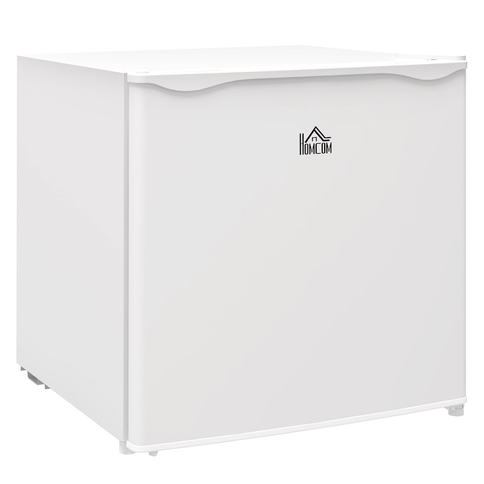 image 1 of HOMCOM Tabletop Mini Freezer with 35 Litre Capacity, Small Freezer with Reversible Door, Adjustable Temperature and Removable Wire Shelf for Bedrooms, Home Office, White