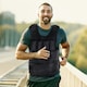 image 2 of HOMCOM 20KGS Adjustable Weight Vest Running Gym Training Weight Loss, Red