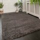 image 3 of KUKOON Slate Grey Deep Pile Shaggy Living Room Area Rug 240cm x 330cm