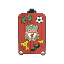 Liverpool FC Crest Luggage Tag | Red | Red | 1