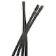 image 2 of Kincade One Sided Rubber Reins - Brown - 54in