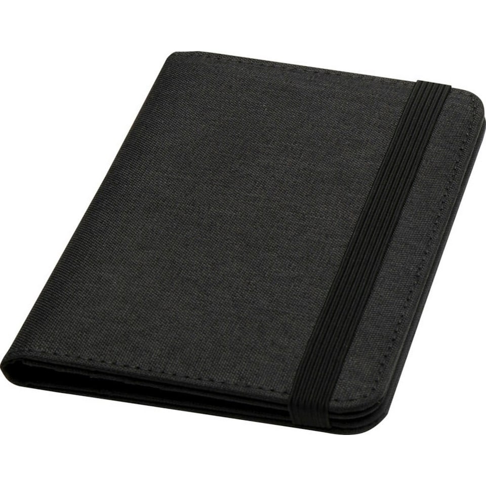 image 1 of Ross RPET Passport Cover - Heather Charcoal - One Size | Grey