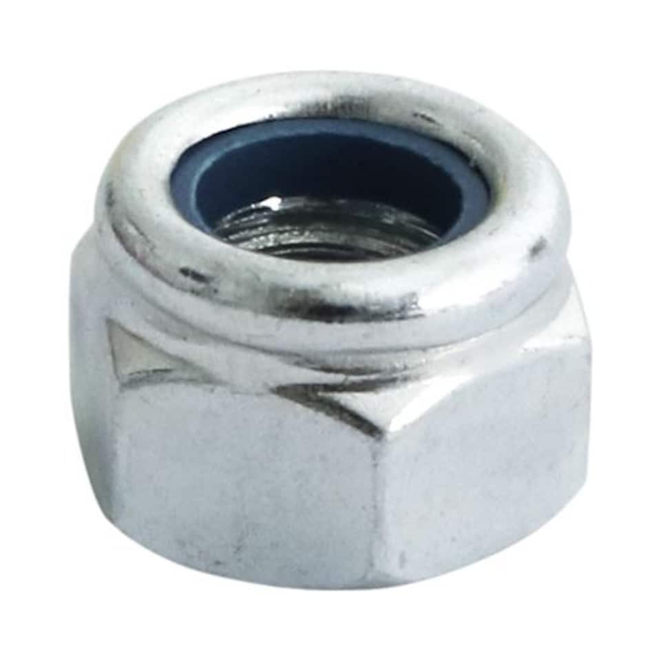 image 1 of Timco - Nylon Nuts - Type P - Zinc (Size M10 - 4 Pieces)