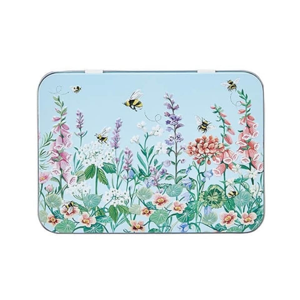 image 1 of Heathcote & Ivory Busy Bees Hand & Lip Tin