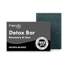 Activated Charcoal Detox Bar 95g (Friendly Soap)