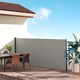 image 8 of Outsunny Side Awning Retractable, Privacy Screen, 400x160cm, Light Grey Grey