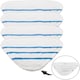 image 1 of SPARES2GO Washable Microfibre Cover Pads for Beldray 5-in-1 9-in-1 Steam Cleaner Mop (Pack of 6)