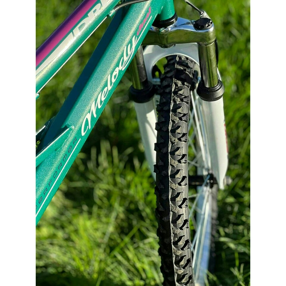 image 1 of Dallingridge Melody 20in Girls Full Suspension Mountain Bike - Metallic Teal/White